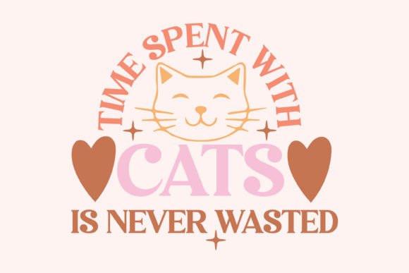 Cute Cat Quote SVG PNG Design Review for Real Embroidery Projects