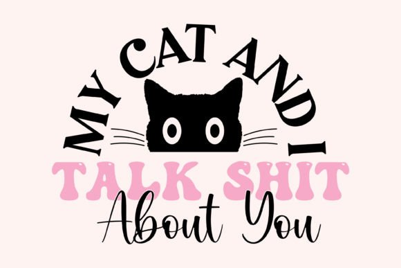 Funny Cat Quote SVG PNG Design Review for Real Embroidery Projects