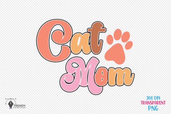 Mom Funny Cat Quote SVG Design: A Lighthearted Embroidery Pick
