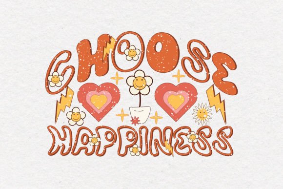 Retro Choose Happiness Quote SVG Design Review for Real Projects