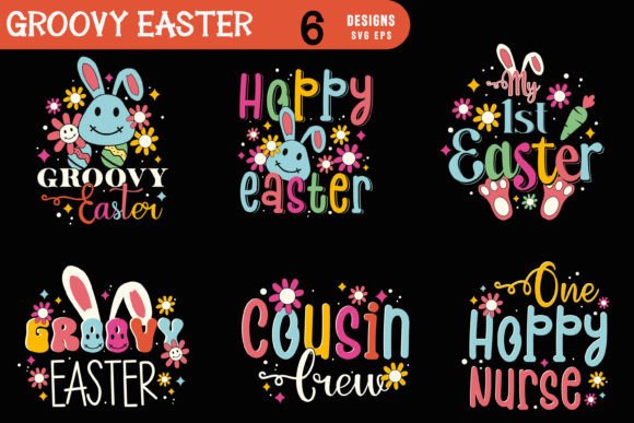 Retro Groovy Easter Quote SVG Bundle Review for Real Projects