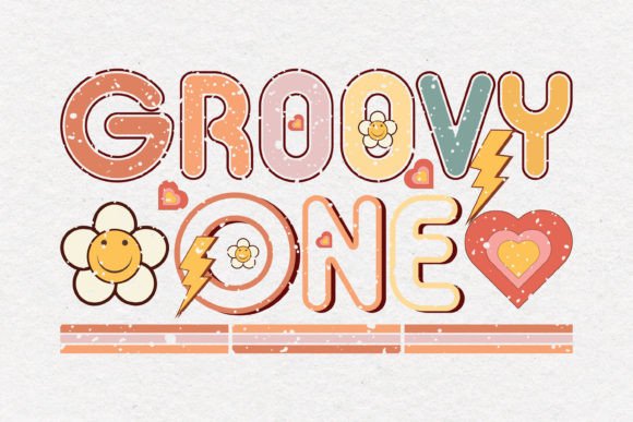 Retro Groovy One Easter Quote SVG Design Review