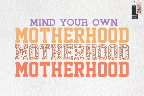 Retro Mom, Mama Quote SVG Design Review for Real Embroidery Projects