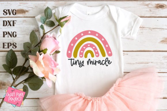 Tiny Miracle: A Delicate Embroidery Design for Heartfelt Projects